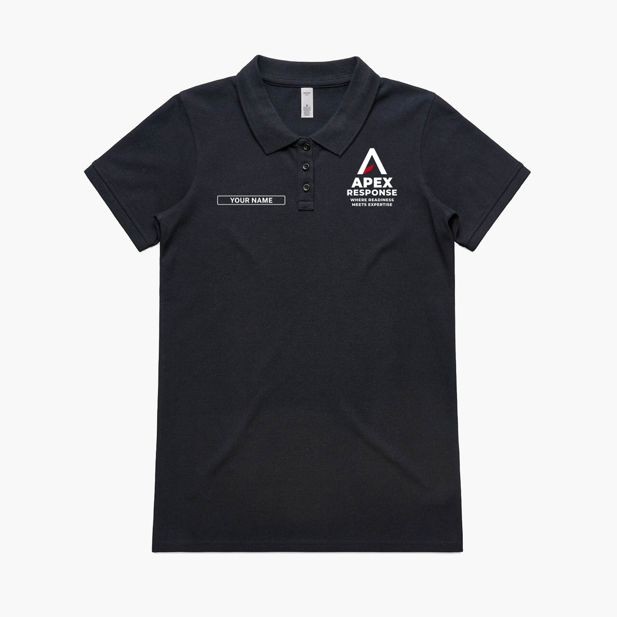 Apex Response Womens Polo Shirt with Name