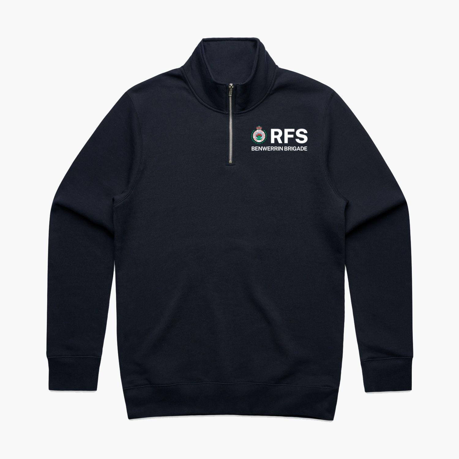 Benwerrin Brigade Mens Half-Zip Crew