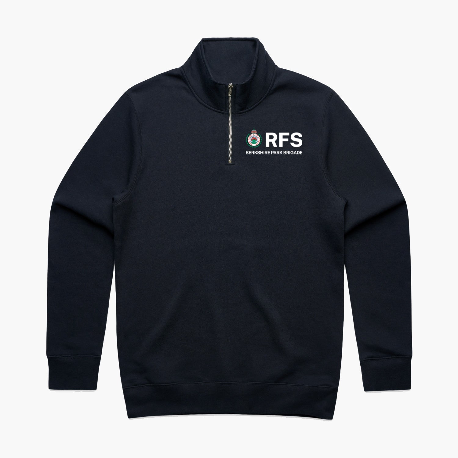 Berkshire Park Brigade Mens Half-Zip Crew