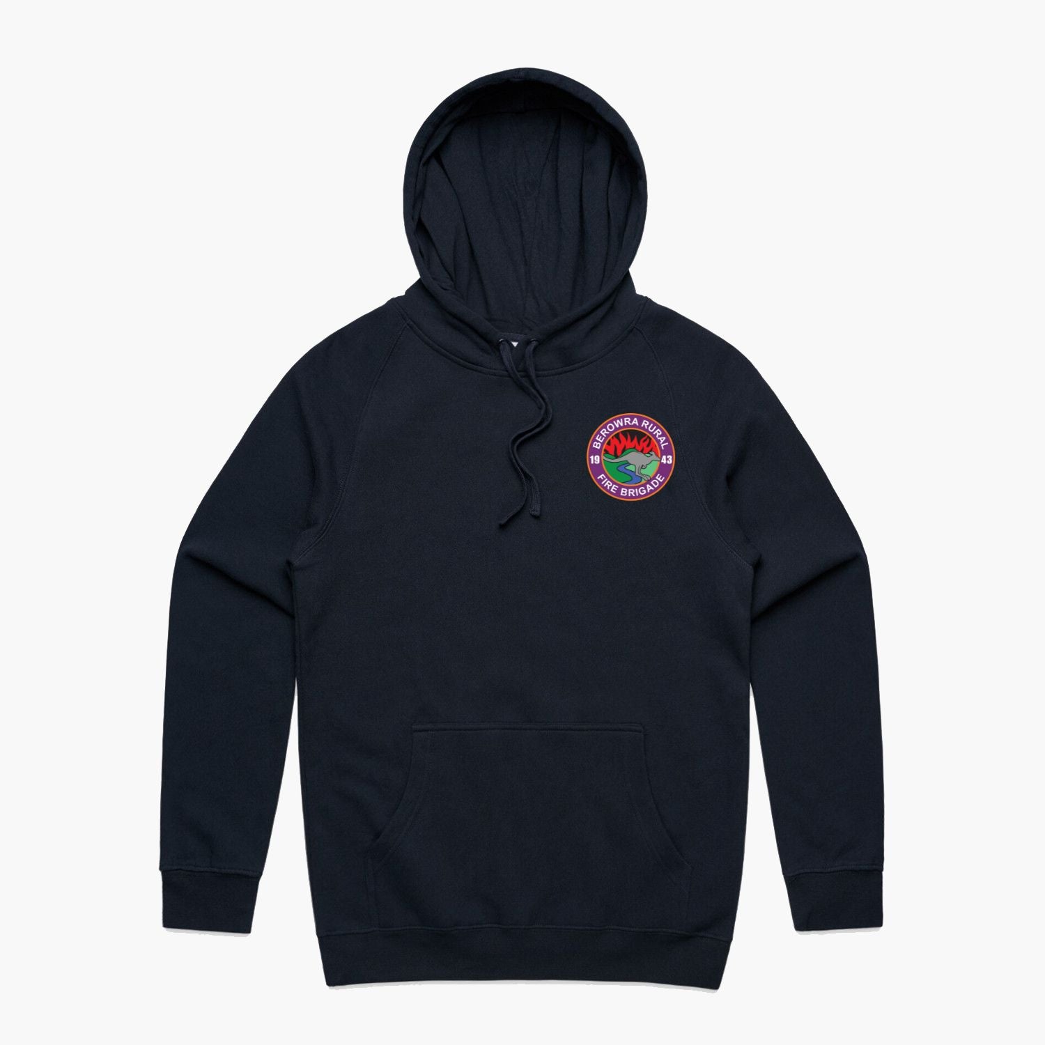 Berowra Brigade Logo Mens Hoodie