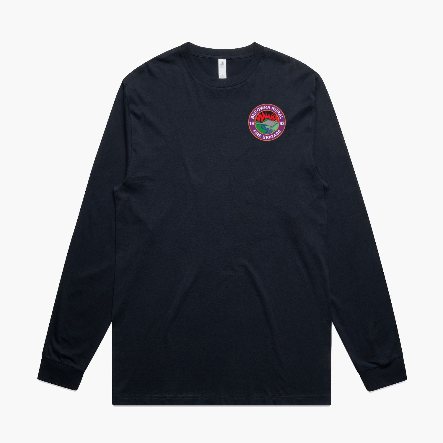 Berowra Brigade Logo Mens Long Sleeve T-Shirt