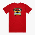 Brigade Christmas Truck T-Shirt - Red
