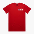 Brigade Christmas Truck T-Shirt - Red