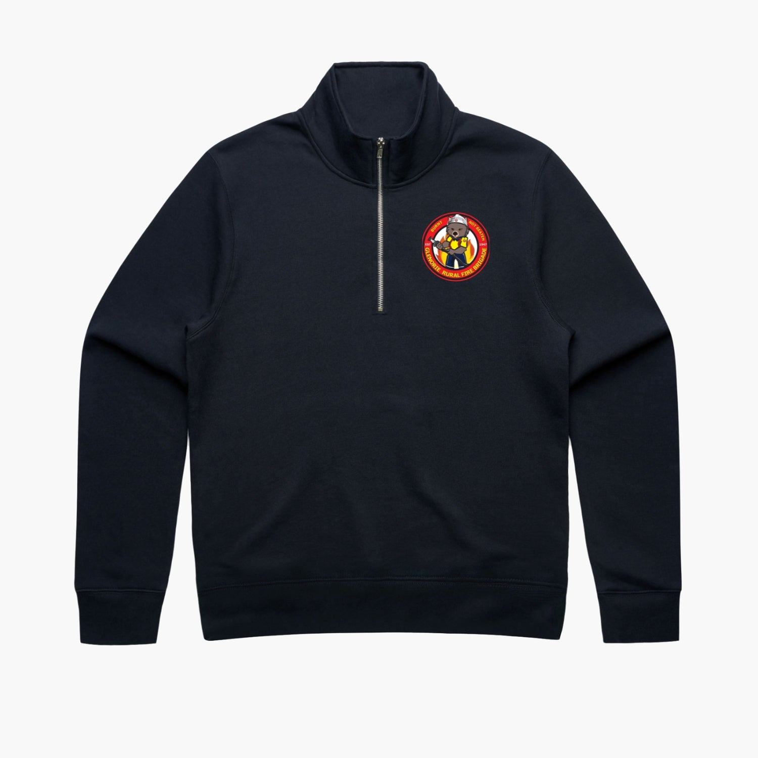 Glenorie Brigade Logo Womens Half-Zip Crew