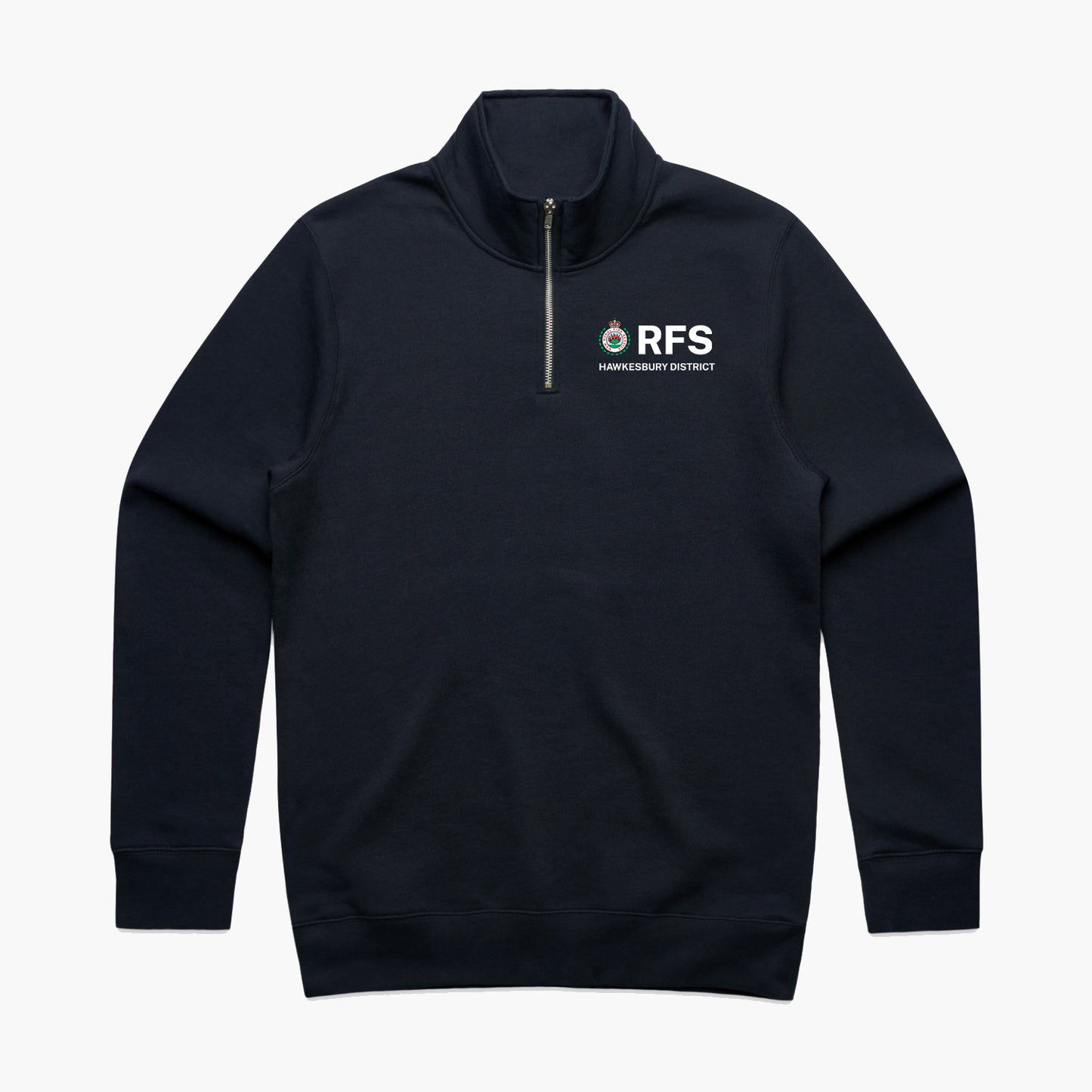RFS Hawkesbury District Womens Half Zip Crew Jumper