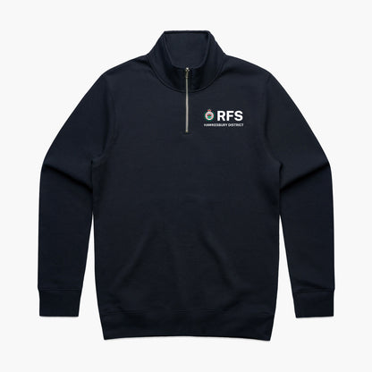 RFS Hawkesbury District Womens Half Zip Crew Jumper