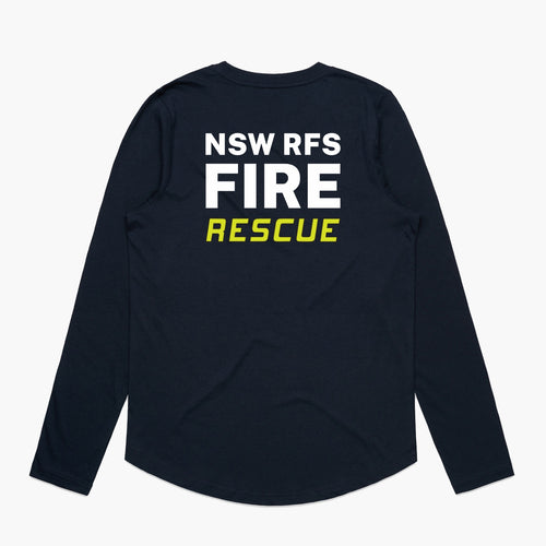 Adaminaby Rescue Womens Long Sleeve T-Shirt