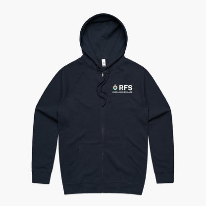 RFS Kurrajong Brigade Mens Zip Up Hoodie