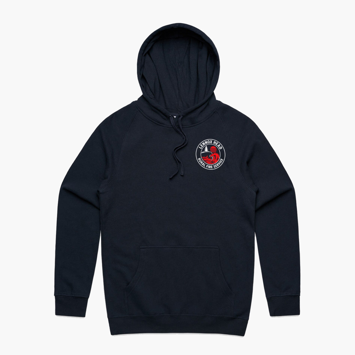 Lennox Head Logo Mens Hoodie