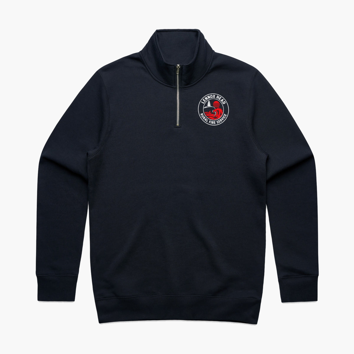 Lennox Head Logo Mens Half-Zip Crew
