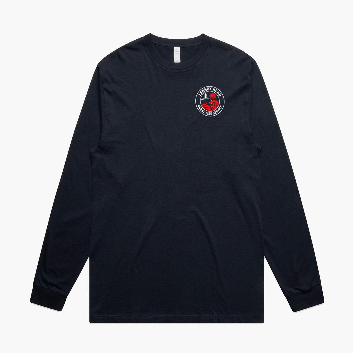Lennox Head Logo Mens Long Sleeve T-Shirt