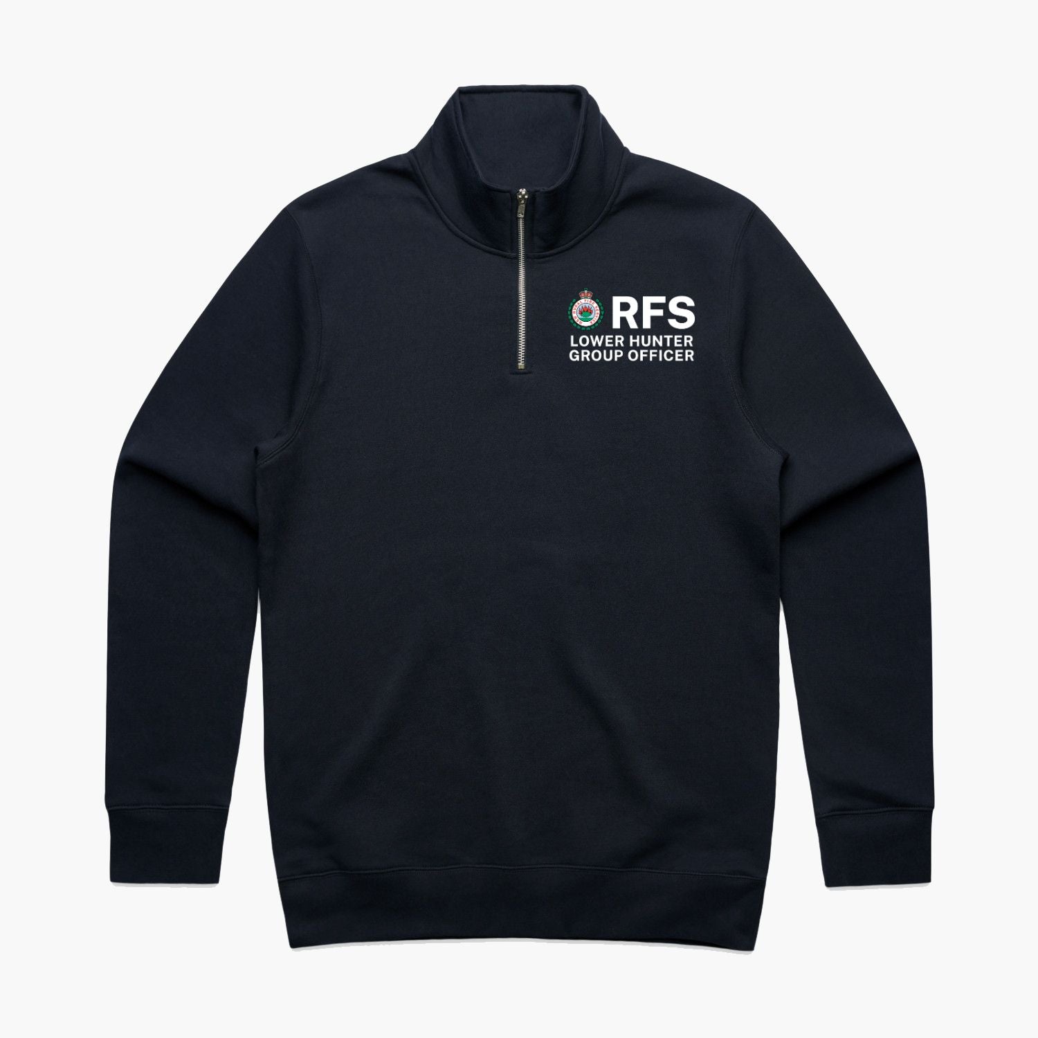 Lower Hunter Group Officer Half-Zip Crew