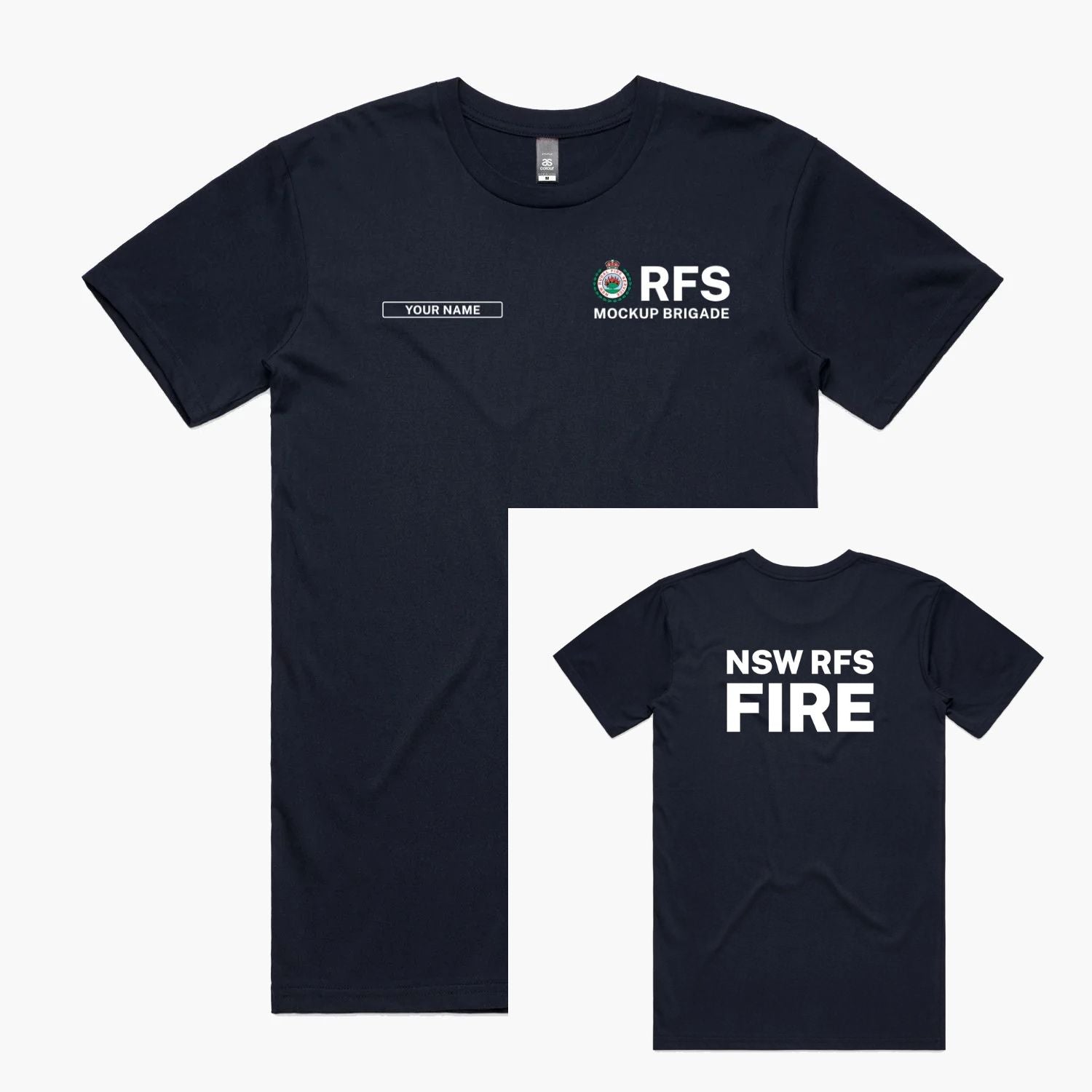 Your Brigade Mens T-Shirt with Name (Optional Product)