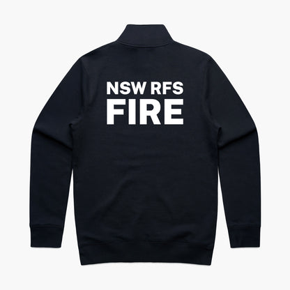 RFS Marsden Park Brigade Womens Half Zip Crew Jumper